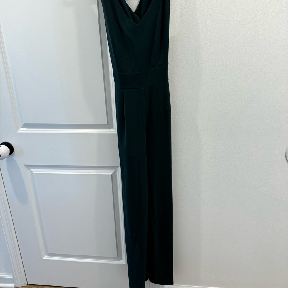 Elegant Dark Green Jumpsuit
